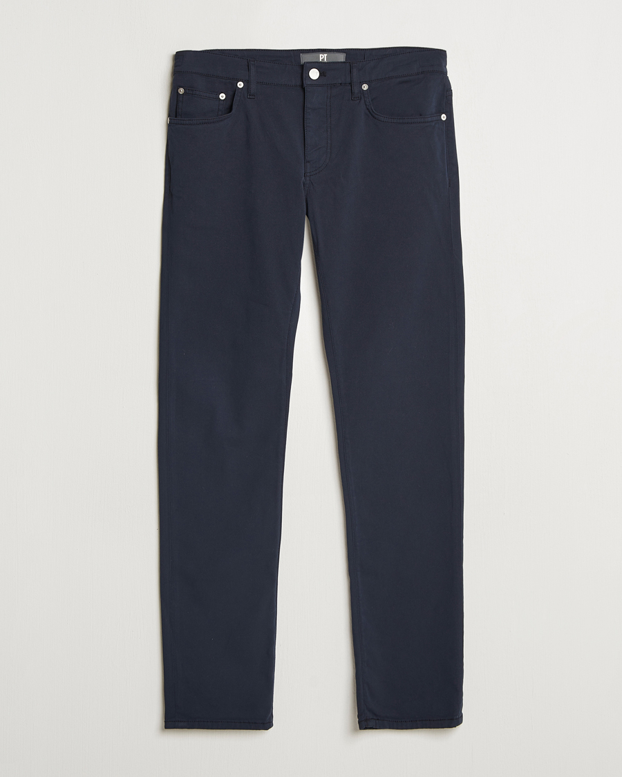 Hombres | Pantalones | PT01 | Slim Fit 5-Pocket Pants Navy