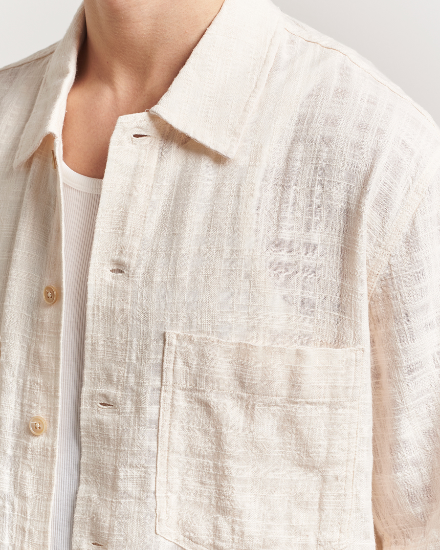 Hombres | Camisas | Sunflower | Adam Shirt Off White