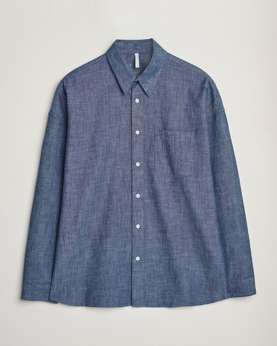 Hombres | Camisas | Sunflower | Stable Chambray Shirt Rinse