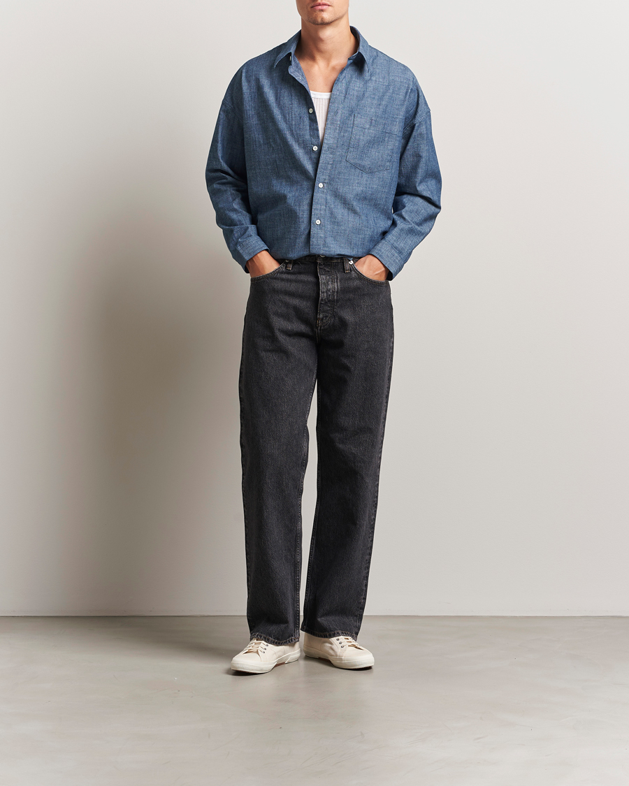 Hombres | Camisas | Sunflower | Stable Chambray Shirt Rinse