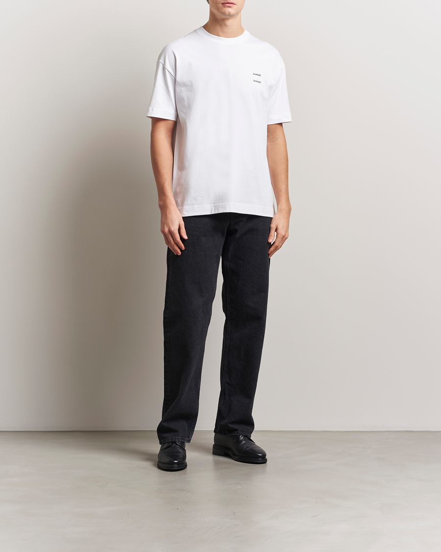 Hombres | Camisetas | Samsøe Samsøe | Joel Organic Cotton T-Shirt White