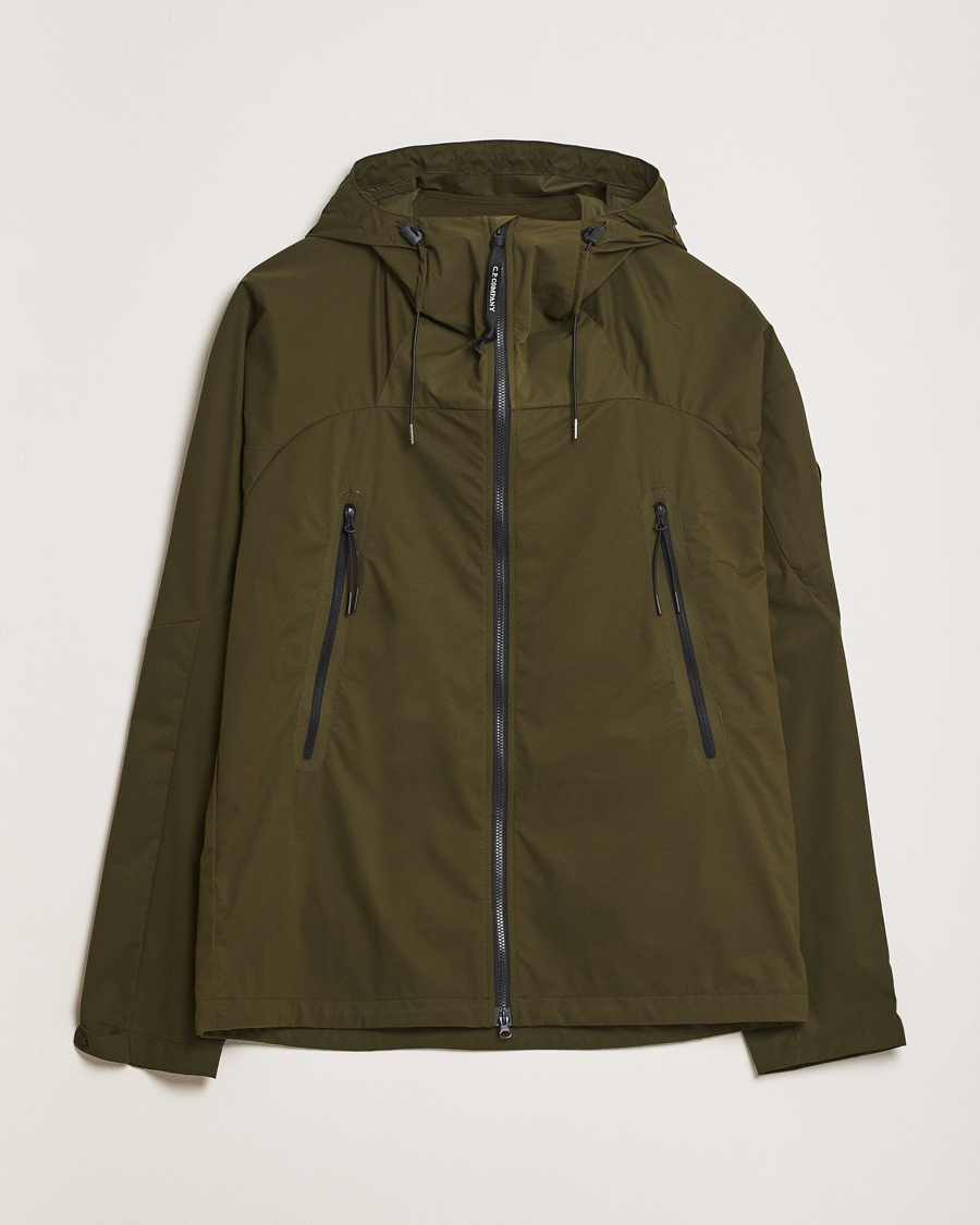 Hombres | Abrigos y chaquetas | C.P. Company | Pro-Tek Lens Hooded Jacket Olive
