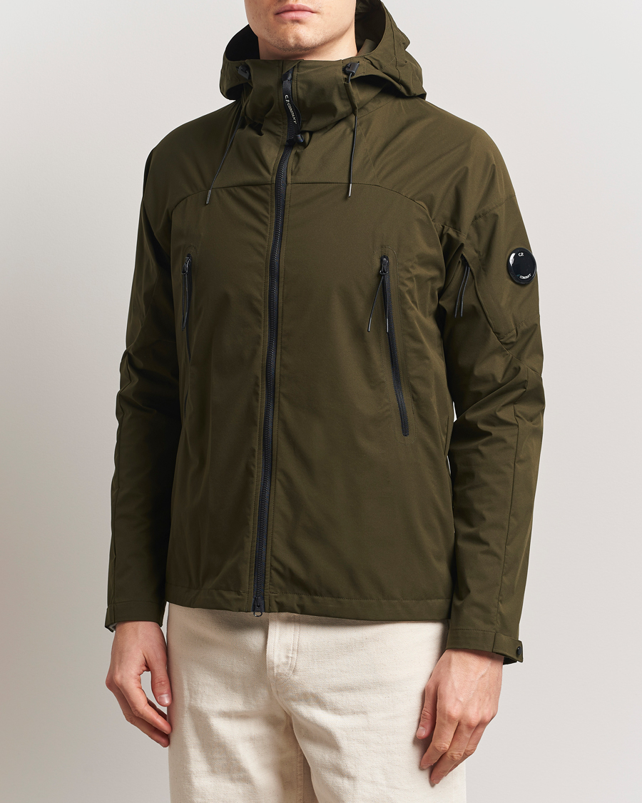 Hombres | Abrigos y chaquetas | C.P. Company | Pro-Tek Lens Hooded Jacket Olive