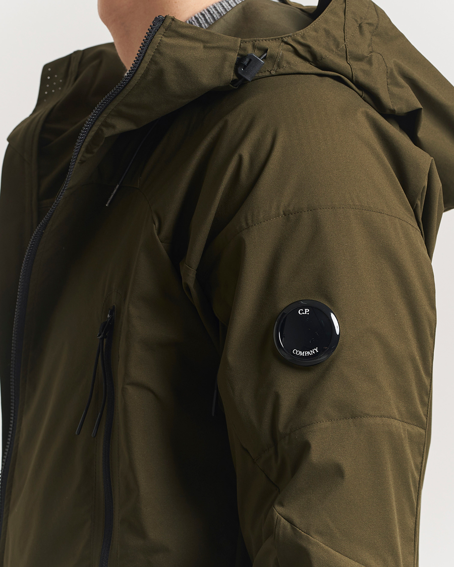 Hombres | Abrigos y chaquetas | C.P. Company | Pro-Tek Lens Hooded Jacket Olive
