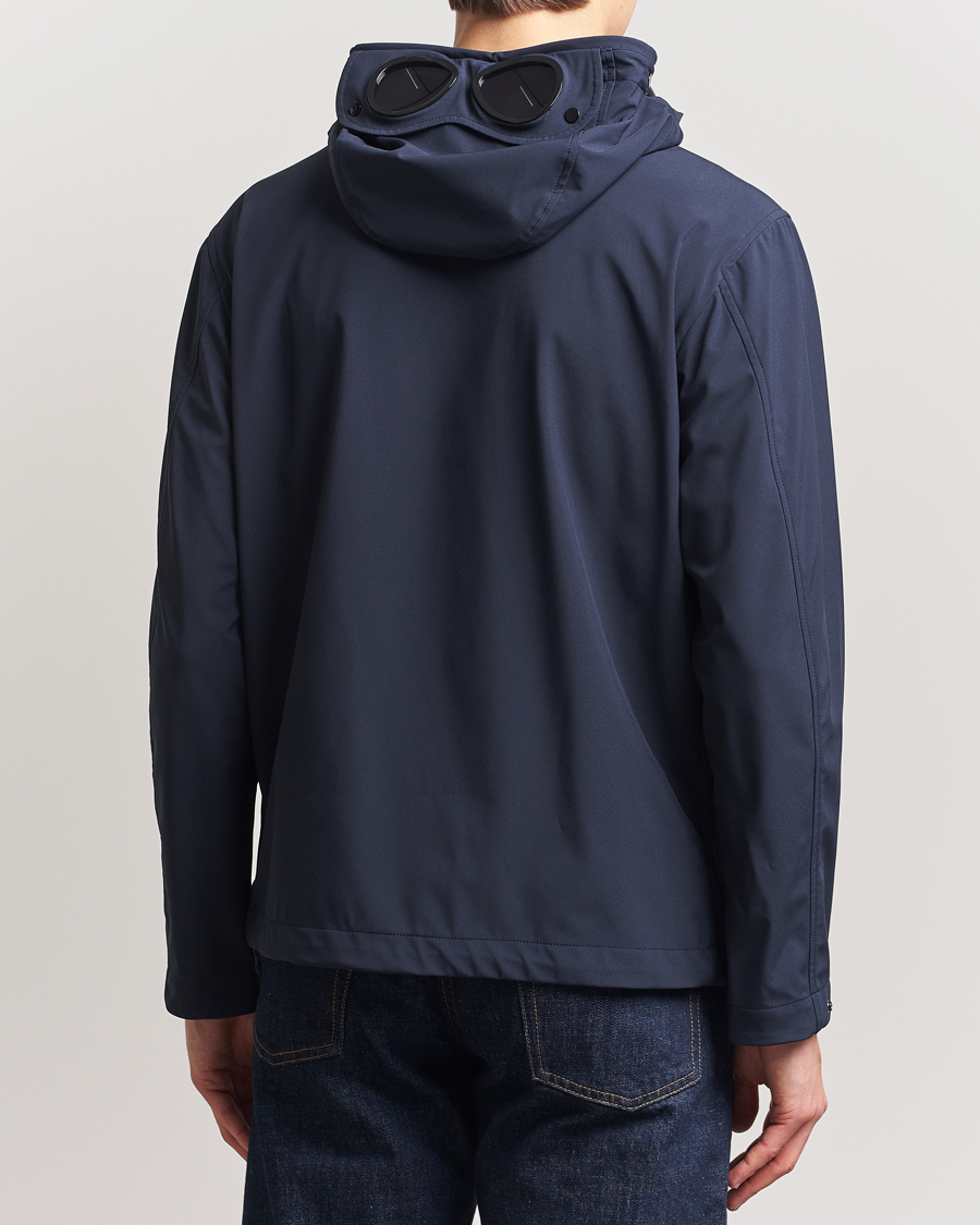 Hombres | Abrigos y chaquetas | C.P. Company | Shell-R Goggle Hood Jacket Navy