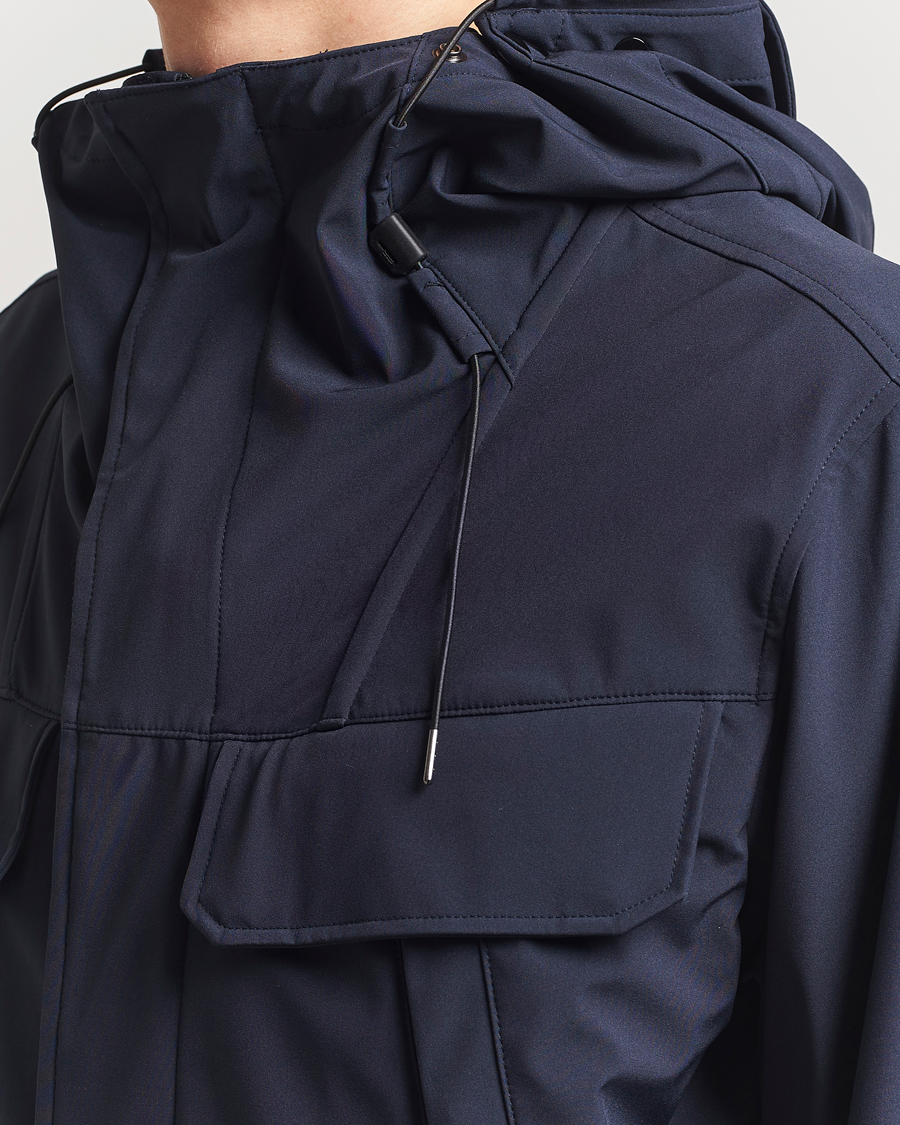 Hombres | Abrigos y chaquetas | C.P. Company | Shell-R Goggle Hood Jacket Navy