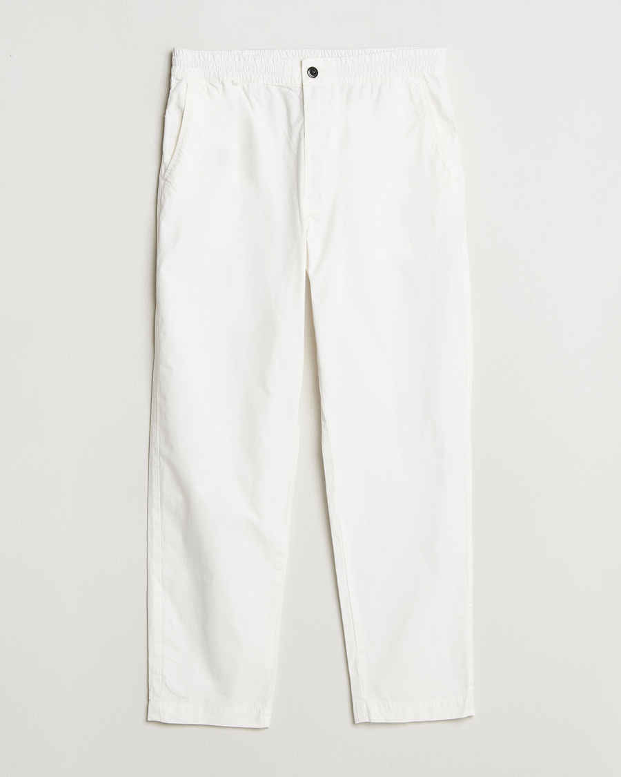 Hombres | Pantalones | C.P. Company | Microreps Drawstring Pants White