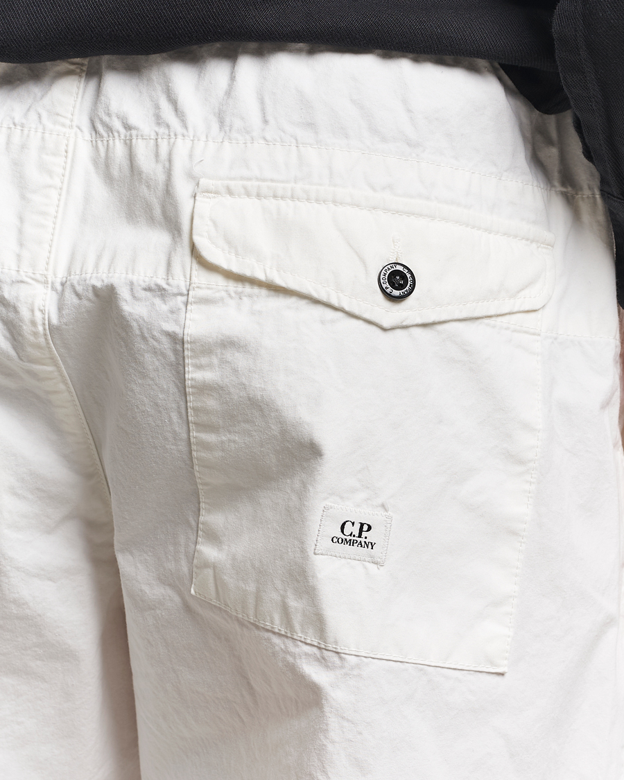 Hombres | Pantalones | C.P. Company | Microreps Drawstring Pants White