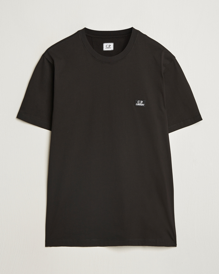 Hombres | Camisetas | C.P. Company | Short Sleeve Small Logo T-Shirt Black