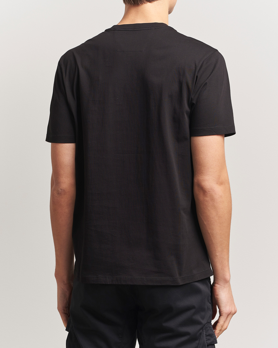 Hombres | Camisetas | C.P. Company | Short Sleeve Small Logo T-Shirt Black
