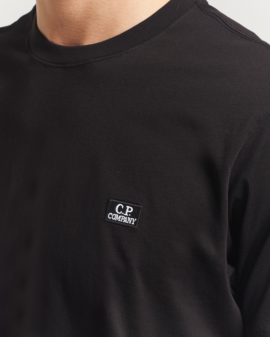 Hombres | Camisetas | C.P. Company | Short Sleeve Small Logo T-Shirt Black
