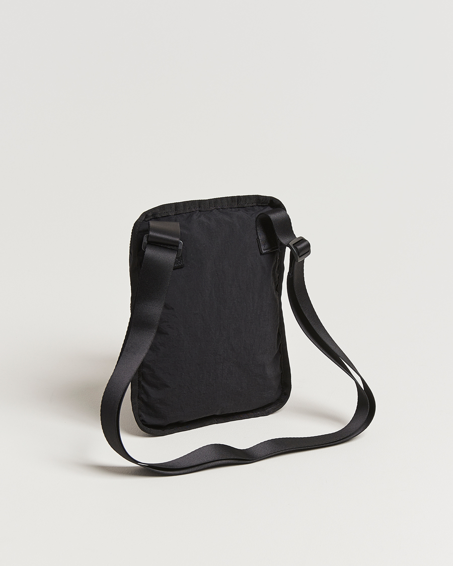 Hombres | C.P. Company Plain Paper Touch Accessorie Bag Black | C.P. Company | Plain Paper Touch Accessorie Bag Black