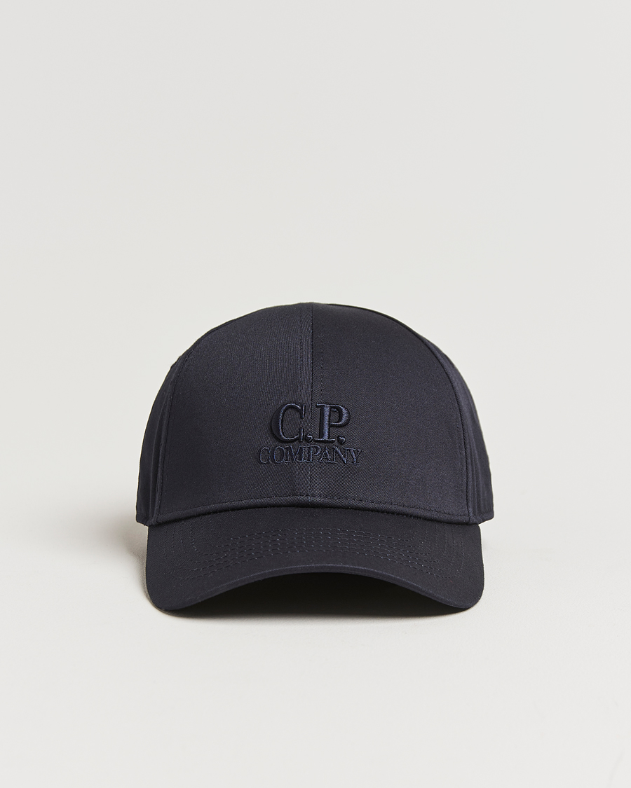 Hombres | C.P. Company Cotton Gabardine Cap Navy | C.P. Company | Cotton Gabardine Cap Navy