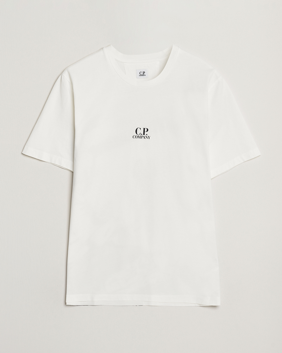 Hombres | Camisetas | C.P. Company | Back Print Short Sleeve T-Shirt White