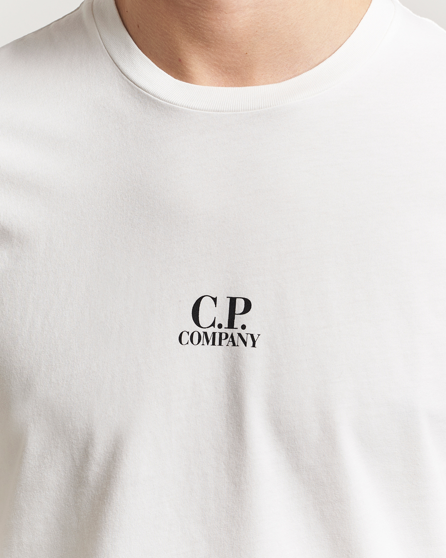 Hombres | Camisetas | C.P. Company | Back Print Short Sleeve T-Shirt White