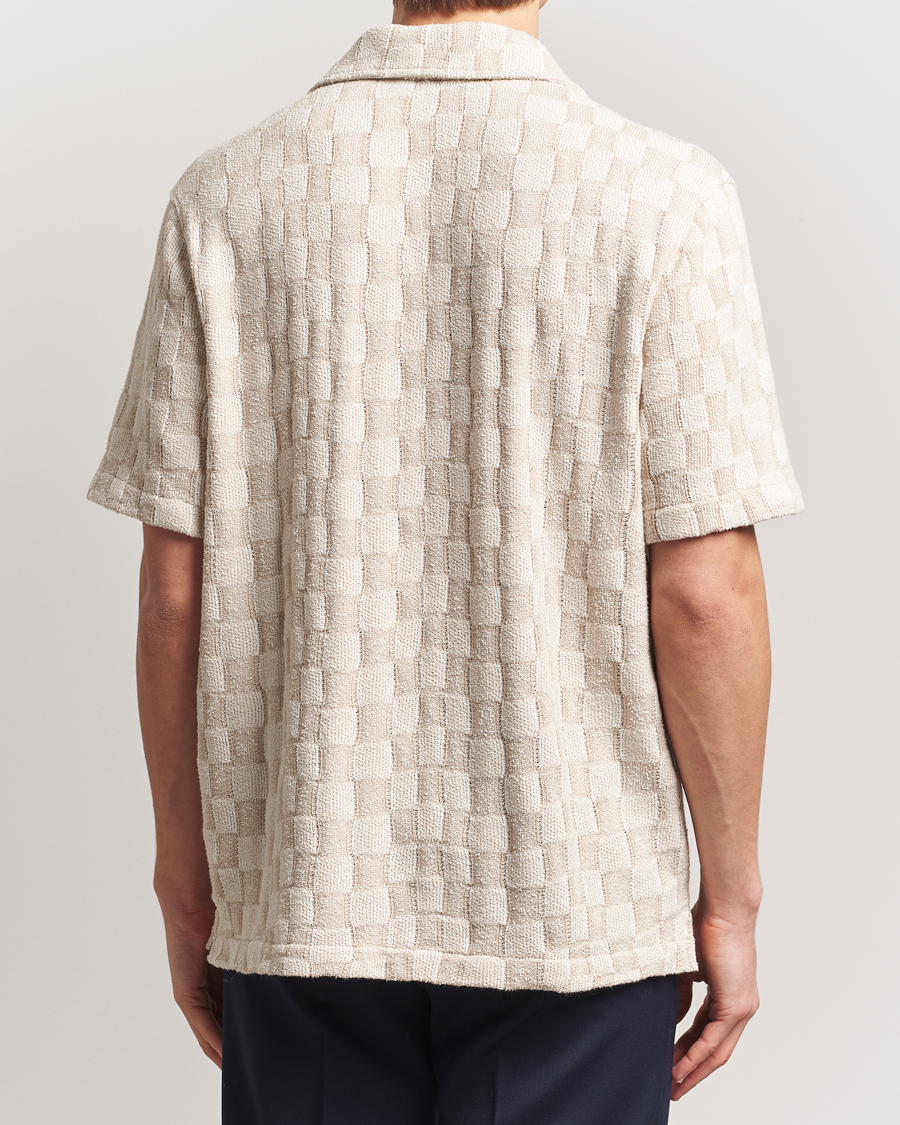 Hombres | Camisas | J.Lindeberg | Torpa Resort Jersey Shirt Moonbeam
