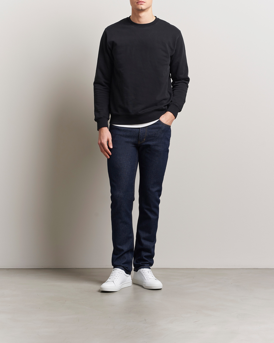 Hombres | Vaqueros | J.Lindeberg | Jax Rinsed Slim Jeans Dark Blue
