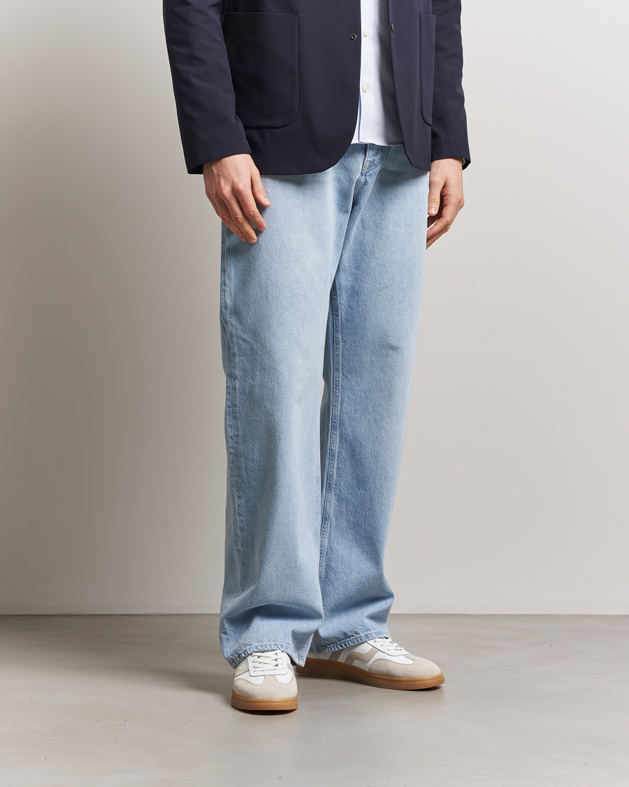 Hombres | Vaqueros | J.Lindeberg | Cart Super Stone Wide Jeans Light Blue