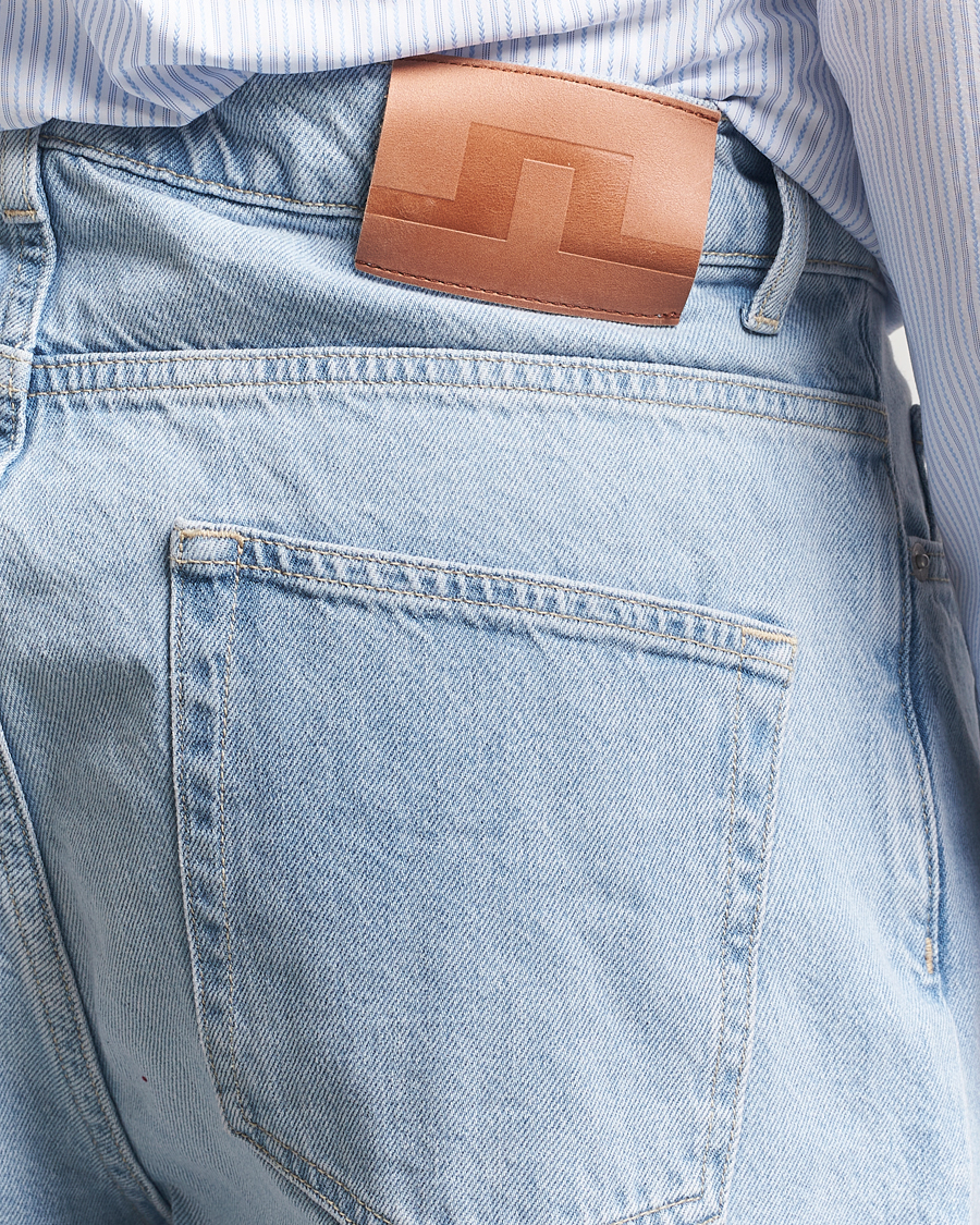 Hombres | Vaqueros | J.Lindeberg | Cart Super Stone Wide Jeans Light Blue