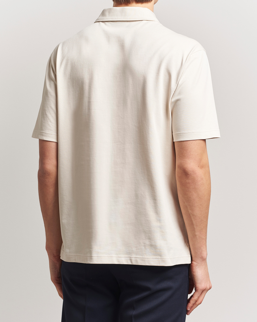 Hombres | Polos | J.Lindeberg | Roy Relaxed Polo Pique Moonbeam