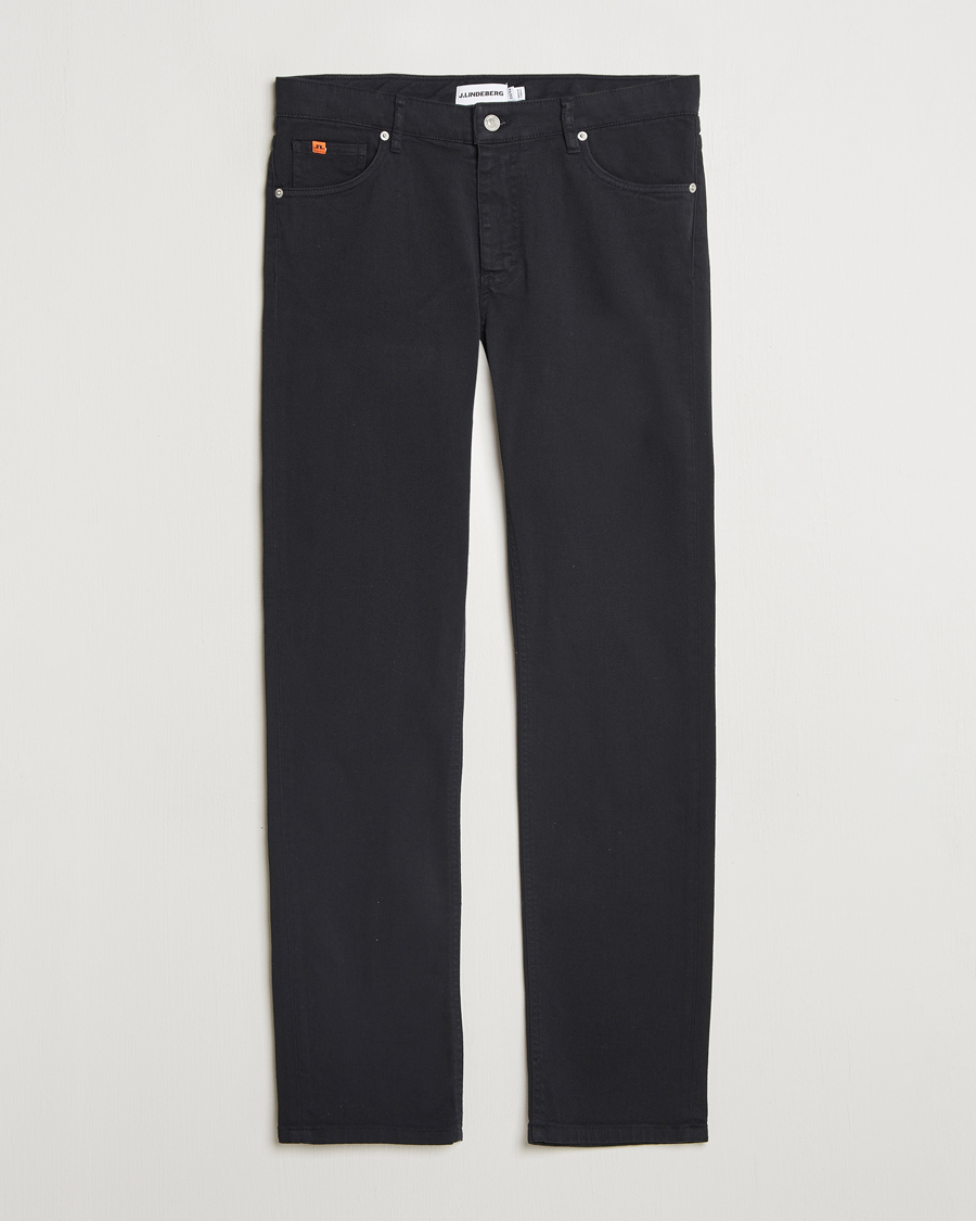 Hombres | Pantalones | J.Lindeberg | Jax Left Hand Twill Jeans Black