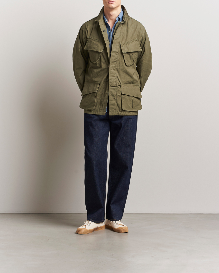 Hombres | Vaqueros | orSlow | 101 Dad Fit Jeans One Wash