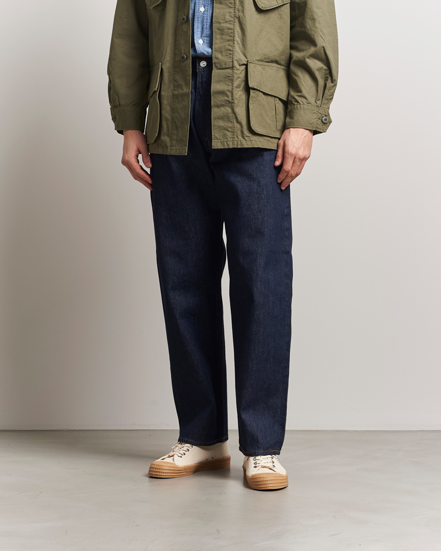 Hombres | Camisas | orSlow | 101 Dad Fit Jeans One Wash