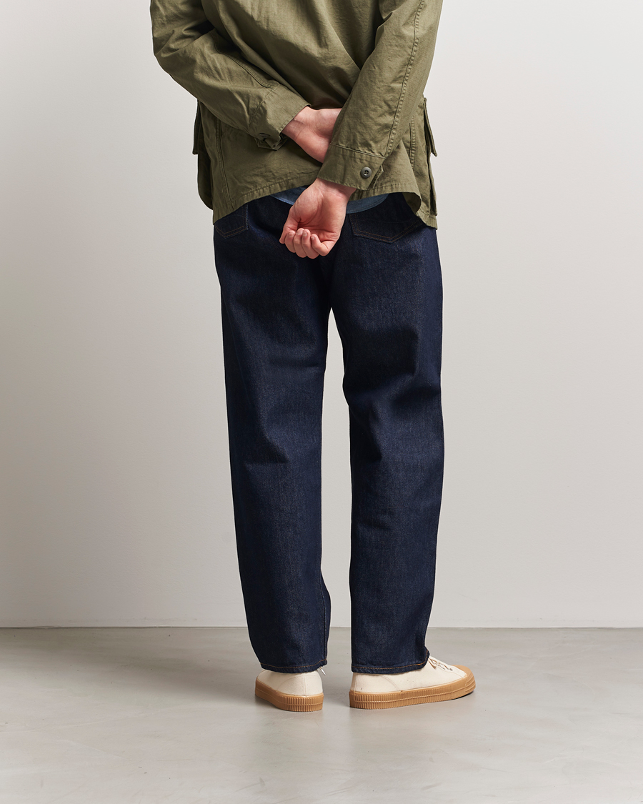 Hombres | Camisas | orSlow | 101 Dad Fit Jeans One Wash