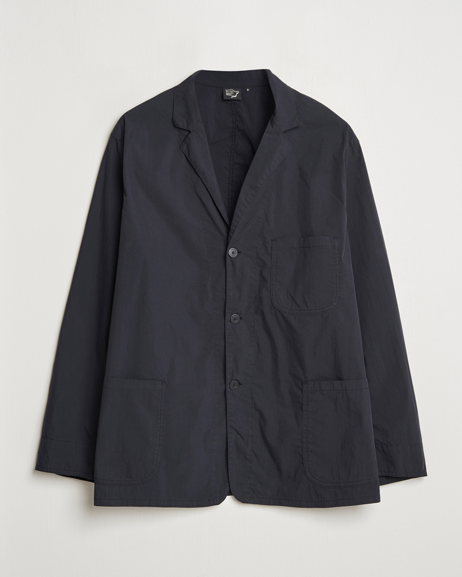 Hombres | Blazers | orSlow | Light Cotton Blazer Black