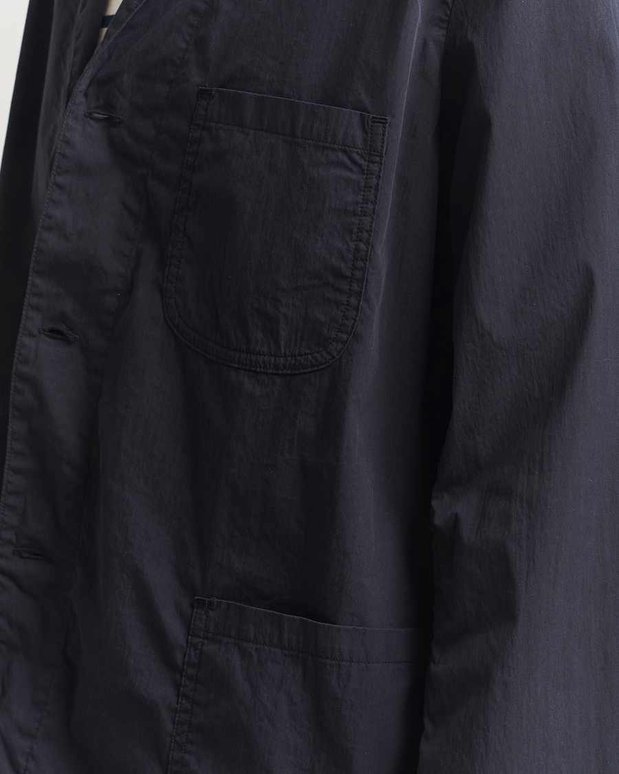 Hombres | Blazers | orSlow | Light Cotton Blazer Black