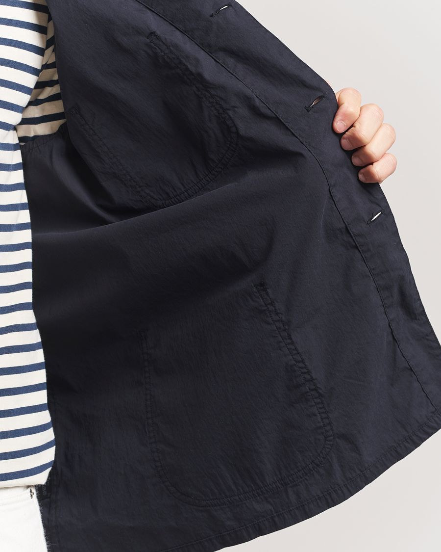 Hombres | Blazers | orSlow | Light Cotton Blazer Black