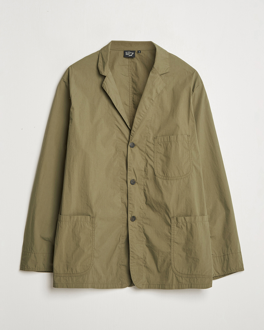 Hombres | Blazers | orSlow | Light Cotton Blazer Army Green