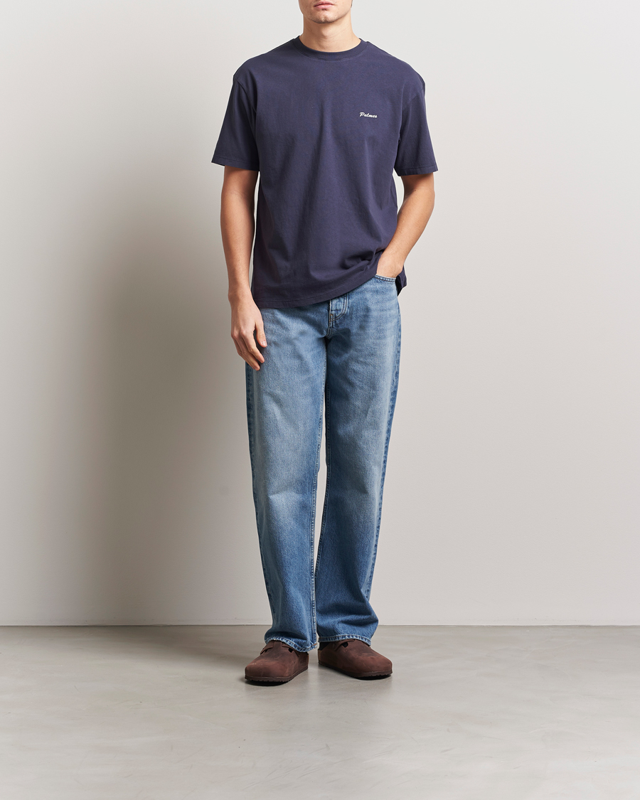 Hombres | Camisetas | Palmes | Dyed T-Shirt Navy