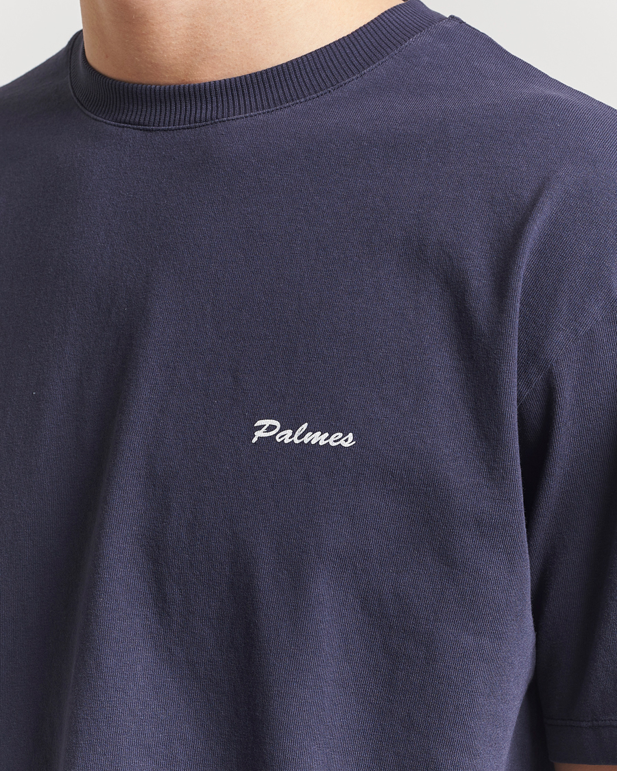 Hombres | Camisetas | Palmes | Dyed T-Shirt Navy