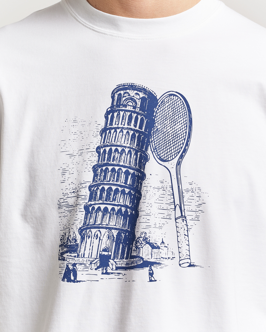 Hombres | Camisetas | Palmes | Tower T-Shirt White