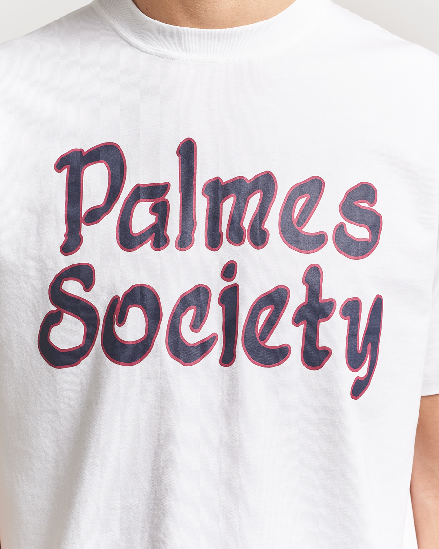 Hombres | Camisetas | Palmes | Society T-Shirt White