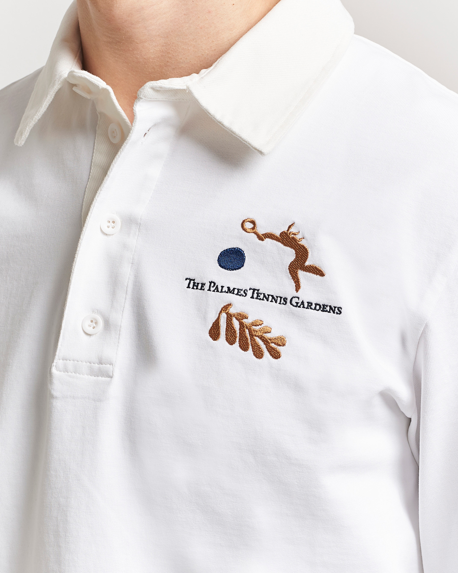 Hombres | Jerséis y prendas de punto | Palmes | Garden Rugby Shirt White