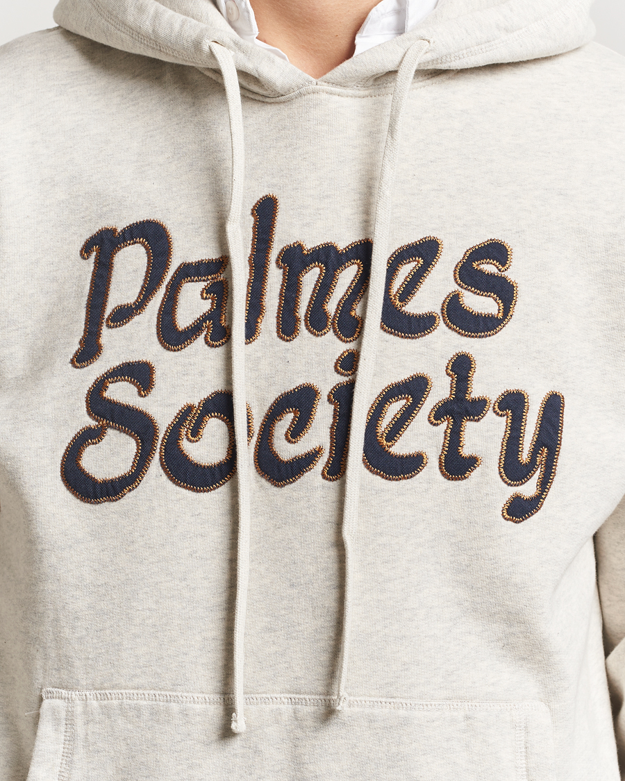 Hombres | Jerséis y prendas de punto | Palmes | Society Hoodie Oatmeal