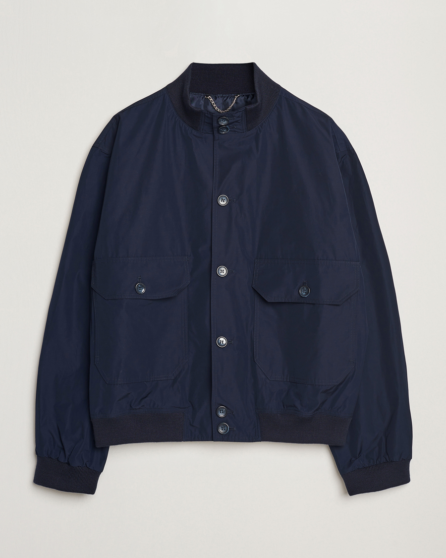 Hombres | Abrigos y chaquetas | Palmes | Harrington Jacket Navy