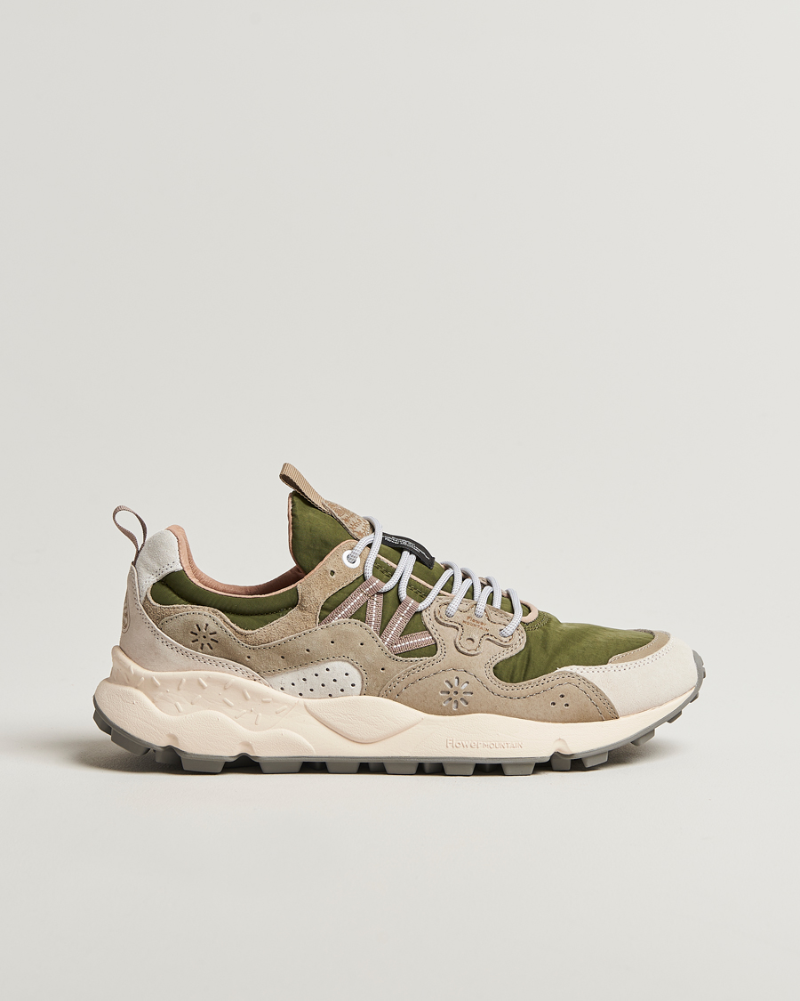 Hombres | Zapatillas | Flower Mountain | Yamano 3 Suede/Nylon Sneaker Grey