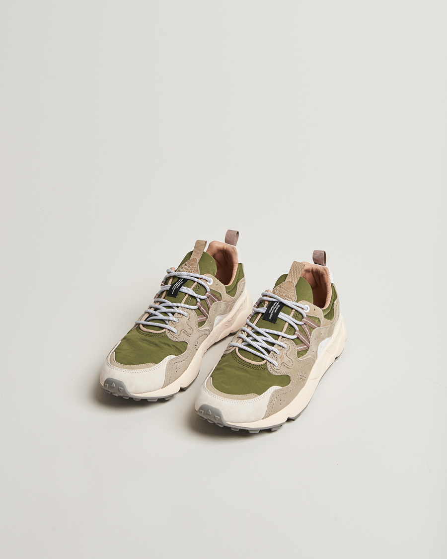Hombres | Zapatillas | Flower Mountain | Yamano 3 Suede/Nylon Sneaker Grey