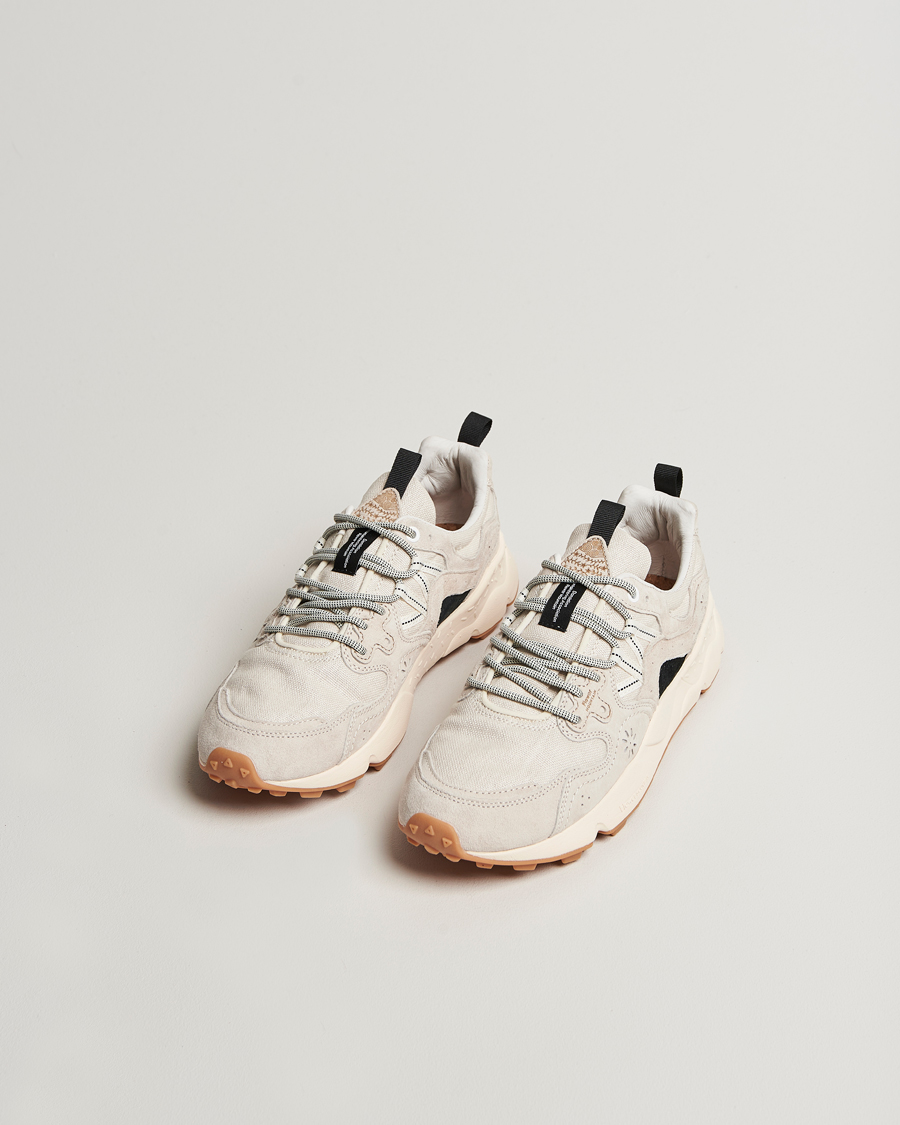 Hombres | Zapatillas | Flower Mountain | Yamano 3 Suede/Nylon Sneaker Beige