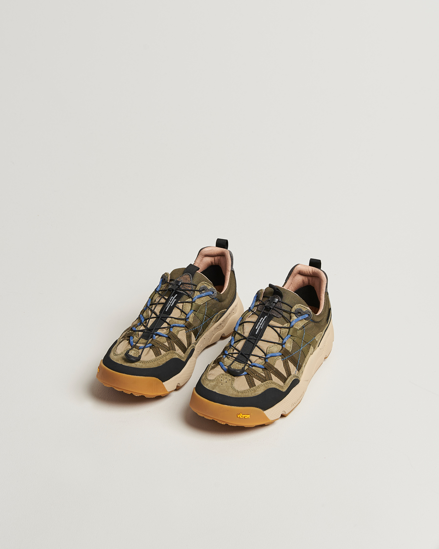 Hombres | Flower Mountain Iwano 2 Suede/Nylon Trail Sneaker Green | Flower Mountain | Iwano 2 Suede/Nylon Trail Sneaker Green
