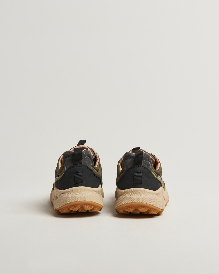 Hombres | Flower Mountain Iwano 2 Suede/Nylon Trail Sneaker Green | Flower Mountain | Iwano 2 Suede/Nylon Trail Sneaker Green