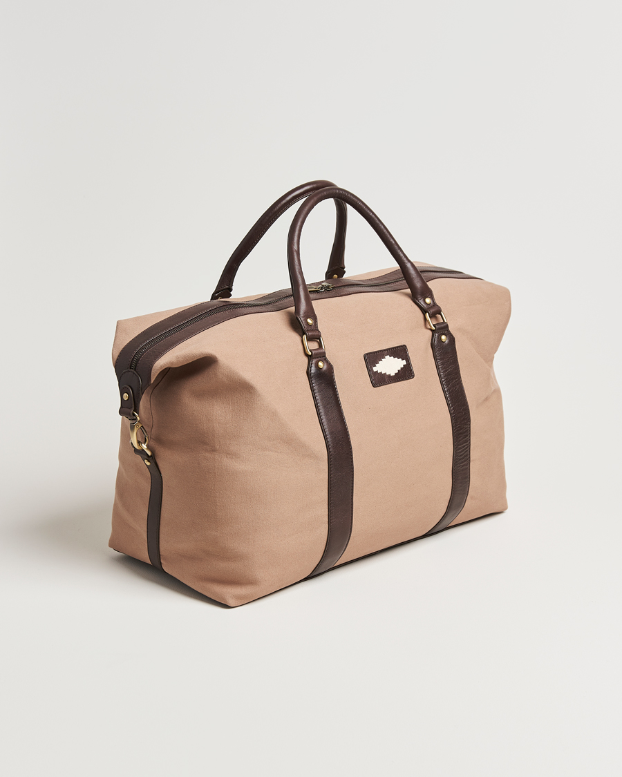 Hombres | Bolsos | Pampeano | Cabballero Large Canvas Weekend Bag Khaki