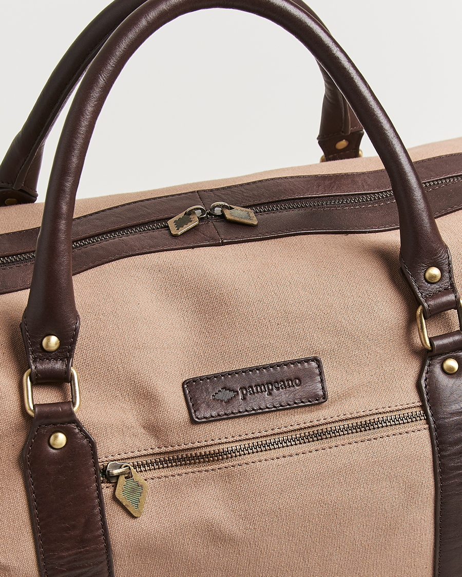 Hombres | Bolsos | Pampeano | Cabballero Large Canvas Weekend Bag Khaki