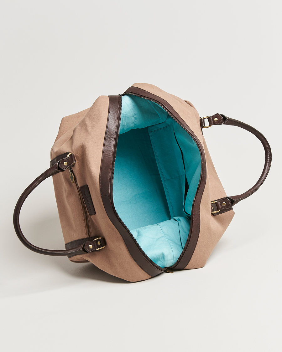 Hombres | Bolsos | Pampeano | Cabballero Large Canvas Weekend Bag Khaki