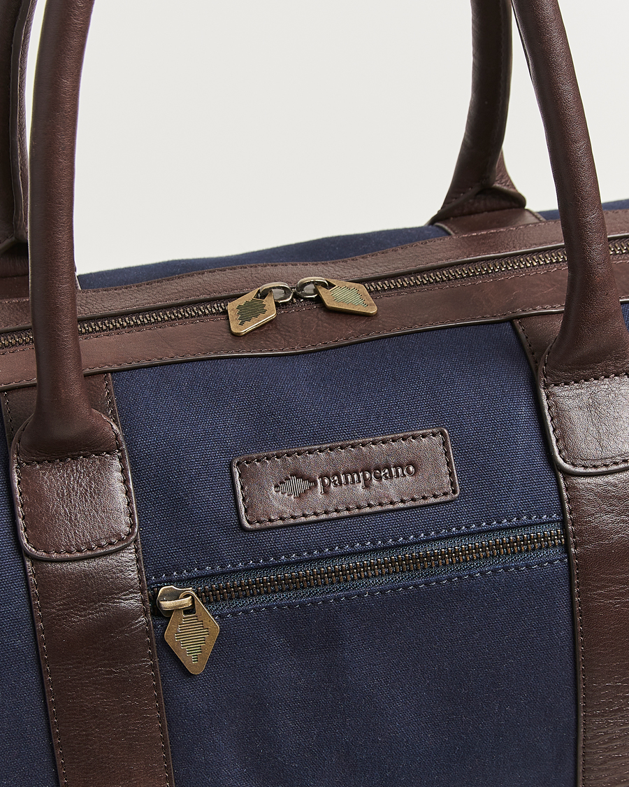 Hombres | Bolsos | Pampeano | Varon Small Canvas Weekend Bag Navy