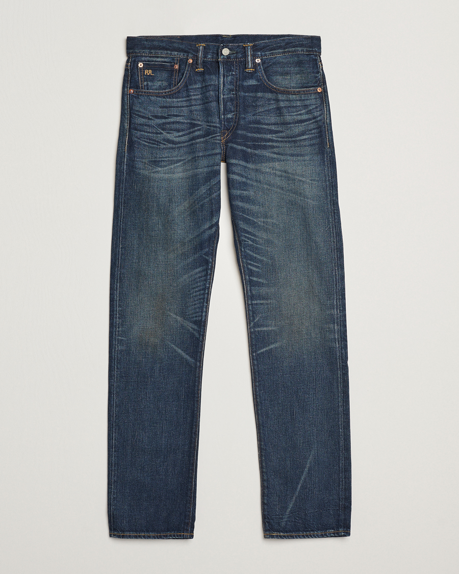 Hombres | Vaqueros | RRL | Slim Fit 5-Pocket Denim Ridgecrest Wash