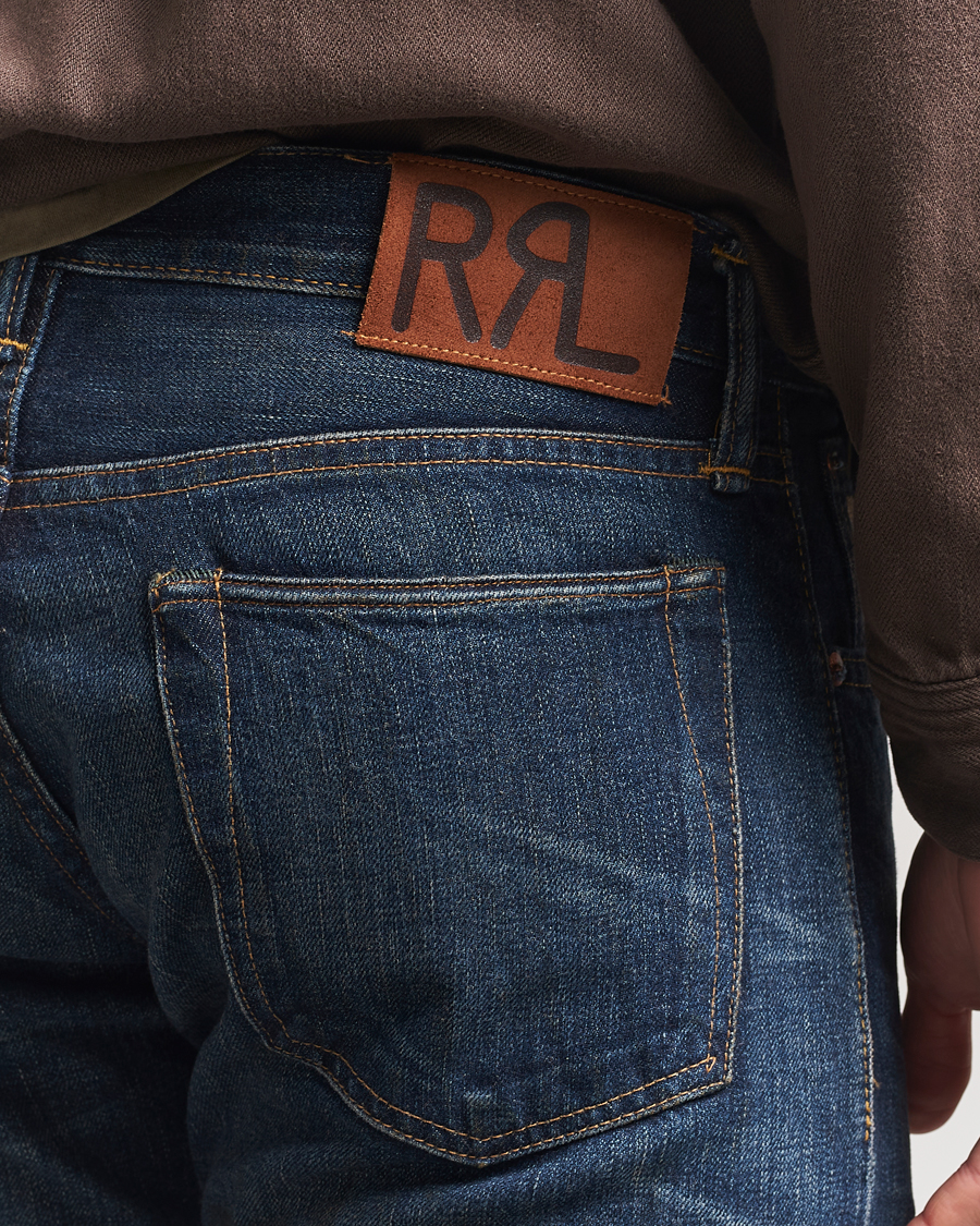 Hombres | Vaqueros | RRL | Slim Fit 5-Pocket Denim Ridgecrest Wash